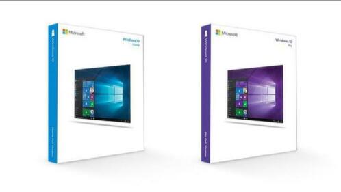 Windows 10 3264 bit HomePro installatie op DVD of USB