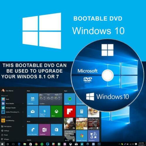 Windows 10 cd en Licentie