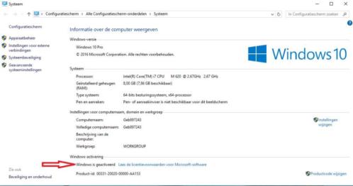 Windows 10 enOffice 2016 Licentie Snelle Levering Support