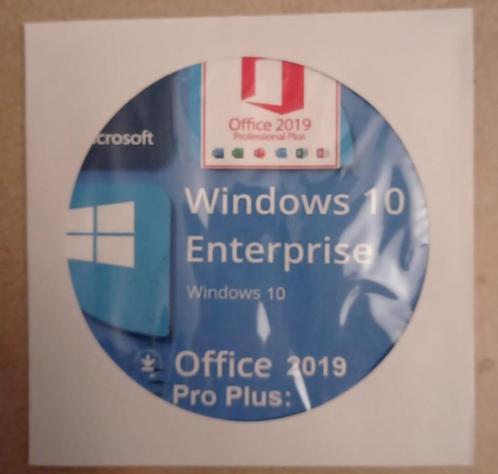 Windows 10 Enterprise  Office 2019  DVD installatiepakket