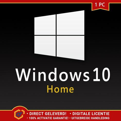 Windows 10 Home Licentie Key Code 3264bits