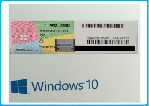 Windows 10 Home Licenties - Nieuw - Origineel