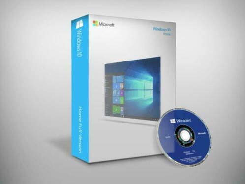 Windows 10 Home  NL  x64  Licentie  DVD Pakket