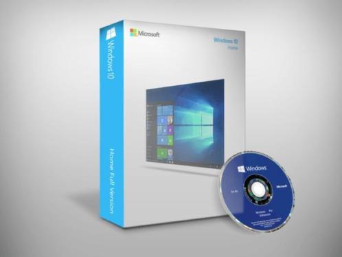 Windows 10 Home  NL  x64  Licentie  DVD Pakket