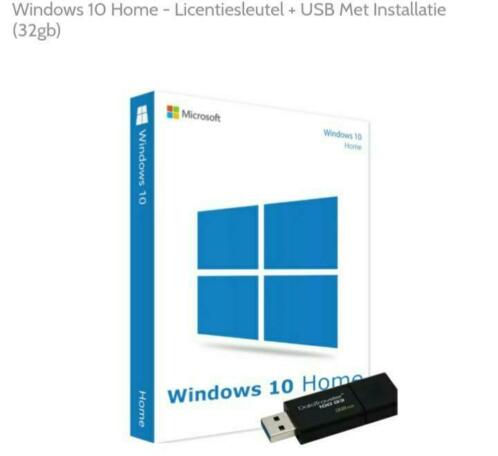 Windows 10 Home of pro formateer instalatieLicentieSleutel