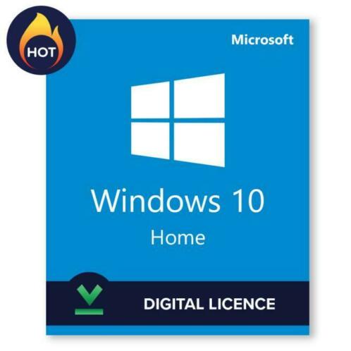 Windows 10 Home Retail Voor 5- Licentie key code  Direct