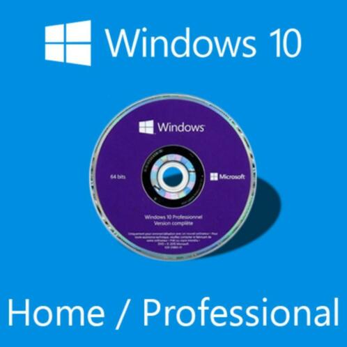 Windows 10 Installatie DVD  USB - INSTALLATIEGARANTIE