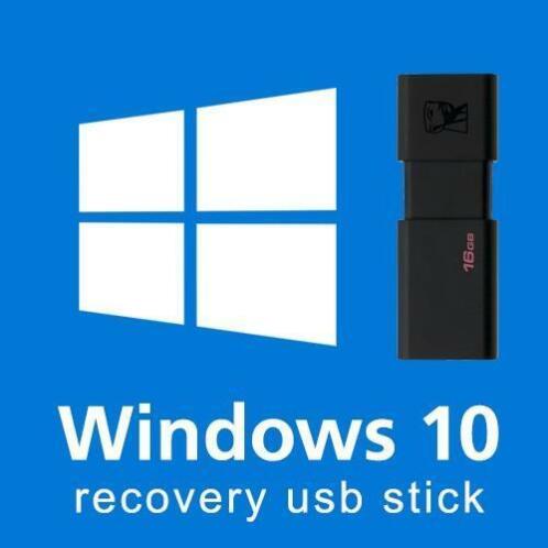 Windows 10 installatie USB stick