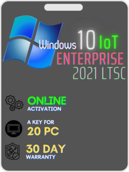 Windows 10 IoT Enterprise (2021 LTSC) (20PC)