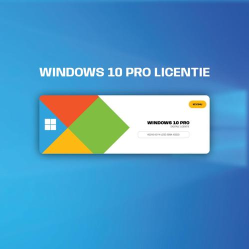 Windows 10 Key Licentie Code - Direct in je inbox