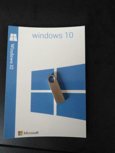 Windows 10 met usb en licentie