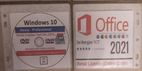 Windows 10 Plus Office 2021 installatiepakket Nu Slechts 40