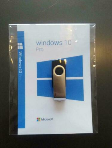 Windows 10 pro 32 en 64 bit meertalig. Inclusief 1 licentie