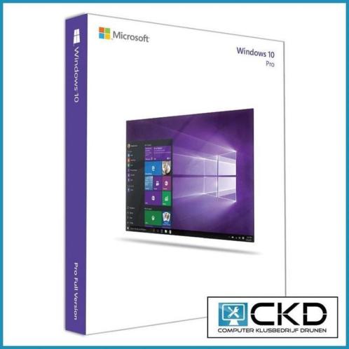Windows 10 Pro 32 of 64 bits NL OEM Licentie Key Voor 1 PC