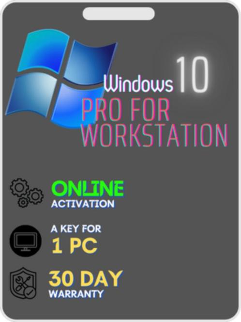 Windows 10 Pro for work station