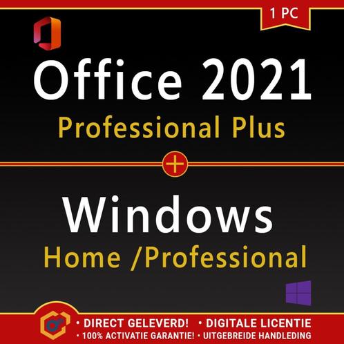 Windows 10 Pro  Home amp Microsoft office 2021 Pro Plus Combo