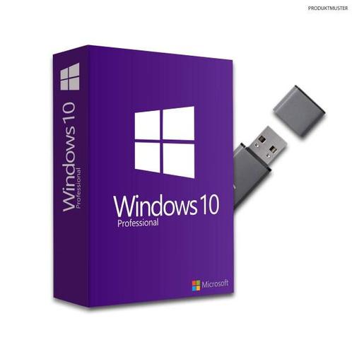 Windows 10 Pro inclusief installatie USB