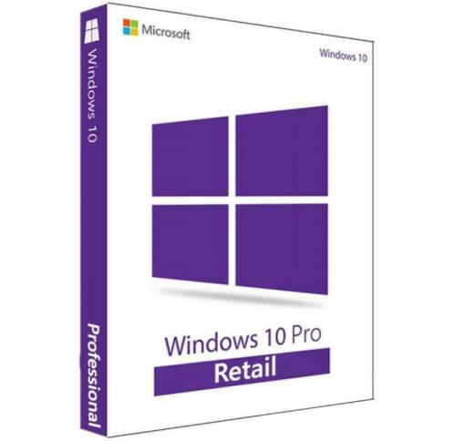 Windows 10 pro licentie (retail key)