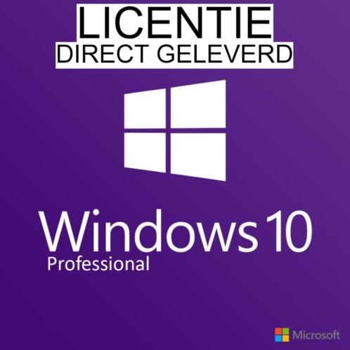 WINDOWS 10 PRO LICENTIE - Software - Key - WIN Professional