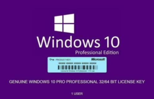 Windows 10 pro met  Activeringssleutel origineel