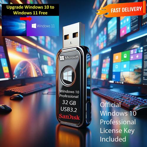Windows 10 Pro met Officile LicentieUpdate Windows 11 Pro
