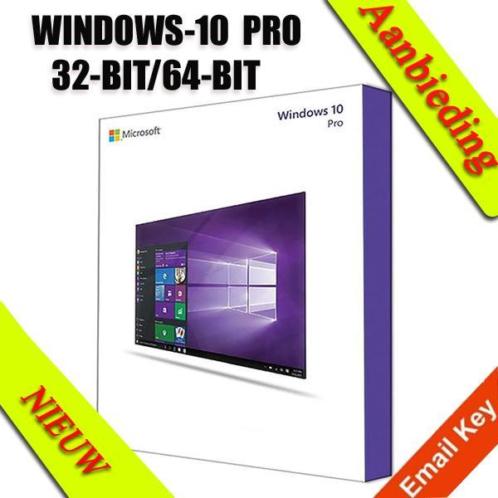 WINDOWS 10 PRO OEM (64-BIT amp 32-BIT) Digitaal