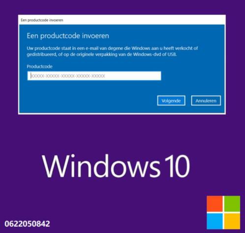 Windows 10 Pro - Originele Licentie