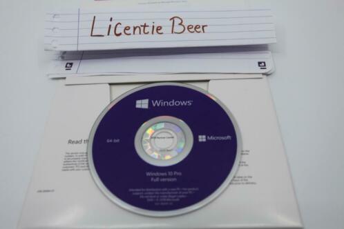 Windows 10 Pro Professional Incl. DVD