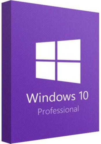 Windows 10  Pro (professional) Licentie key  1 Stuk