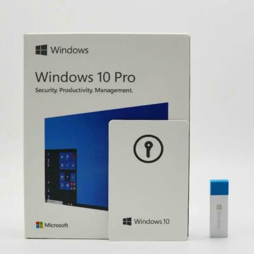 Windows 10 pro Retail doos geseald