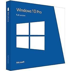 Windows 10 Professional  installatie usb 8gb