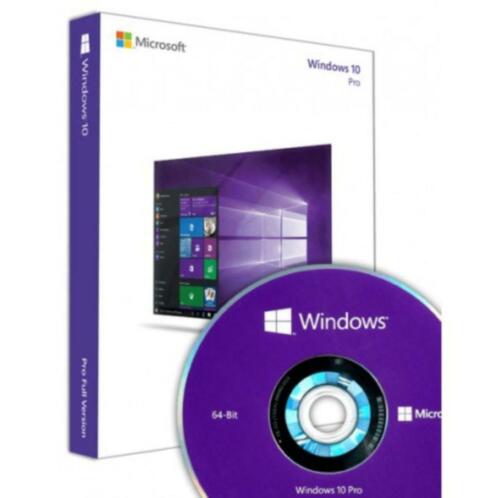 Windows 10 Professional licentiecode amp DVD