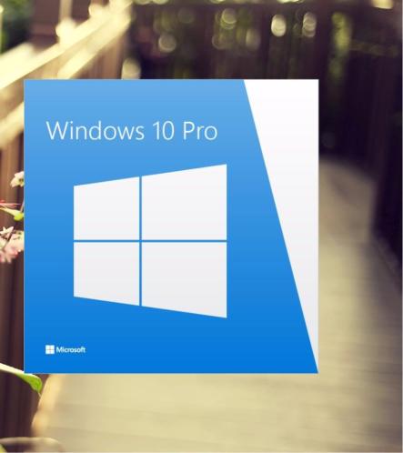 Windows 10 Professional licenties (3264bits) Legaal