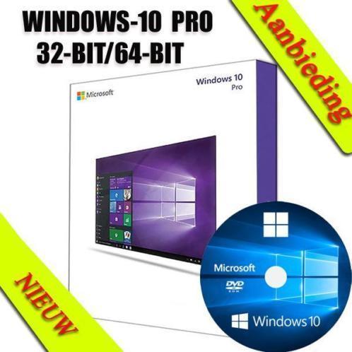 Windows 10 professional -oem licentie  1 dvd 