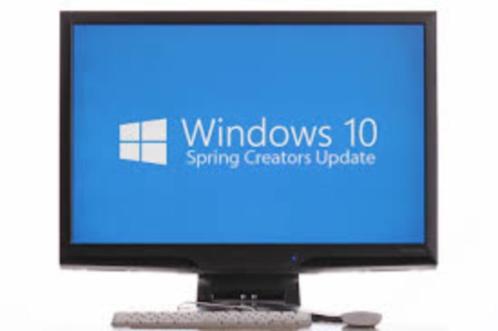 Windows 10 Spring creators update op usb stick