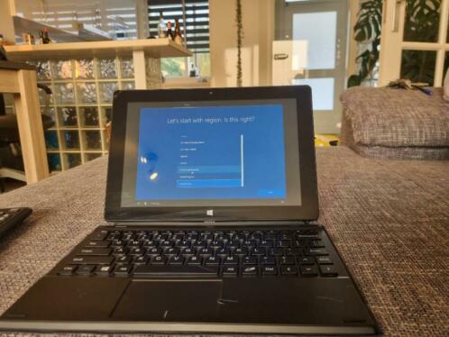 Windows 10 tablet met toetsenbord
