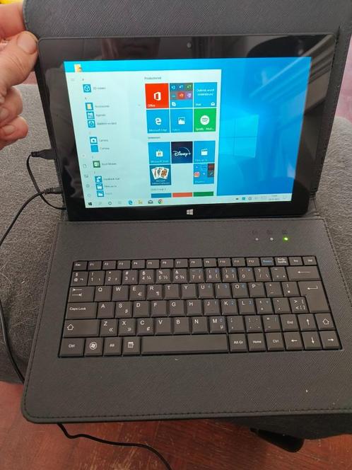Windows 10 tablet met toetsenbord