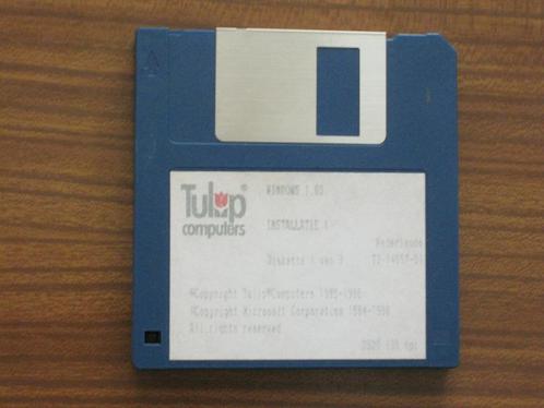 Windows 1.03 op 3 diskettes