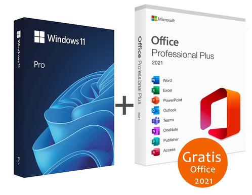 Windows 11  Gratis Office  2021 pakket  Digitaal licentie