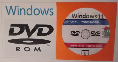 Windows 11 Home DVD-Rom amp Windows 11 Professional DVD-Rom