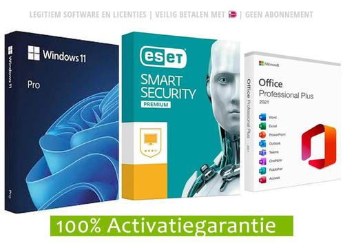 Windows 11  Office 2021 Eset security voordeelbundel