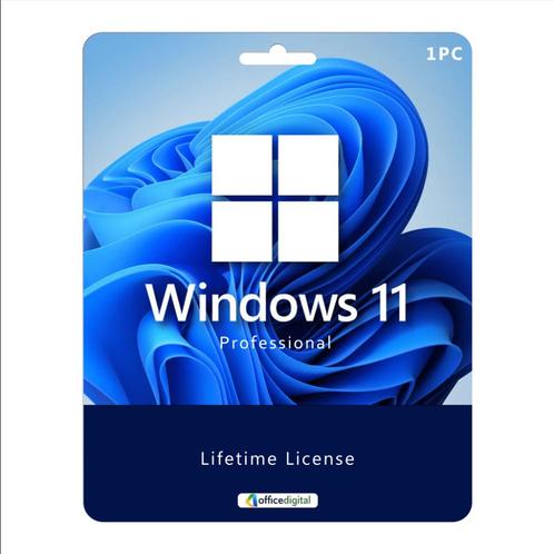 windows 11 pro (download) levenslange licentie 1 PC