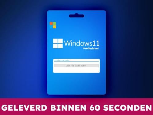 Windows 11 Pro Licentie key Code 32  64 bits