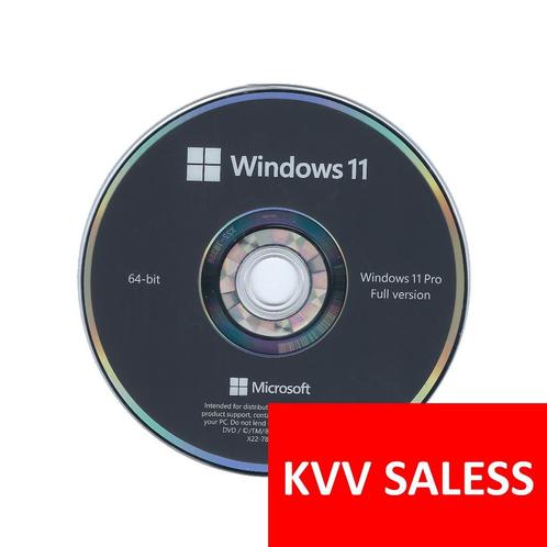 Windows 11 Professional Pro DVD Pakket