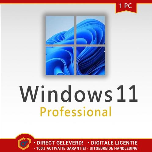 Windows 11 Professional  Pro Licentie Key Code  3264bit