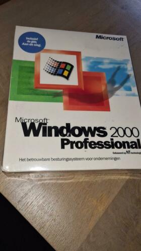 Windows 2000 professional geseald