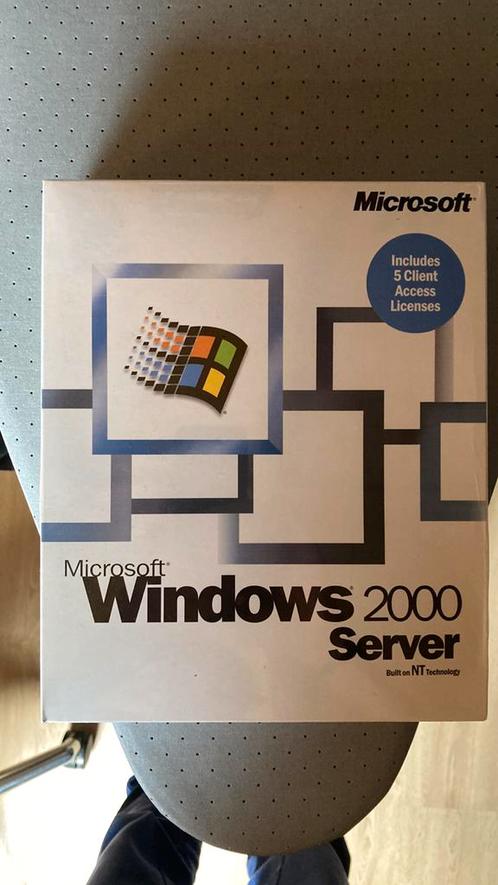 Windows 2000 Server geseald