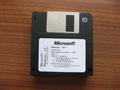 Windows 3.1 op 7 diskettes