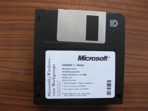 WINDOWS 3.11 op 9 diskettes