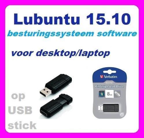 Windows 7 alternatief Lubuntu 15.10 install USB stick 8gb